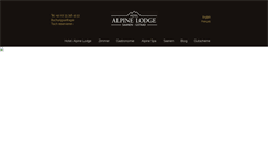 Desktop Screenshot of alpinelodge.ch